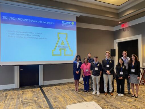 RMI students at 2025 NCAMIC Annual Conference