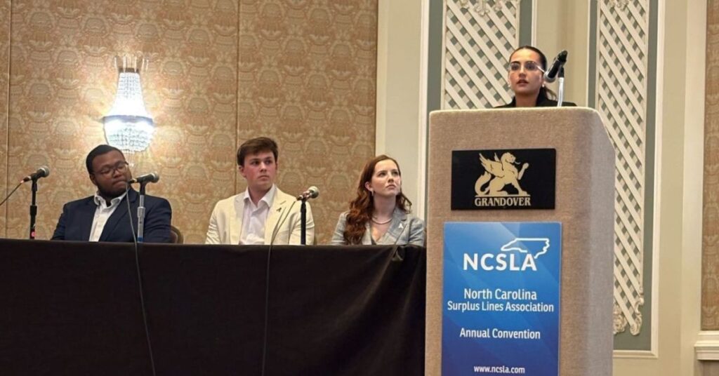 Students present at NCSLA meeting