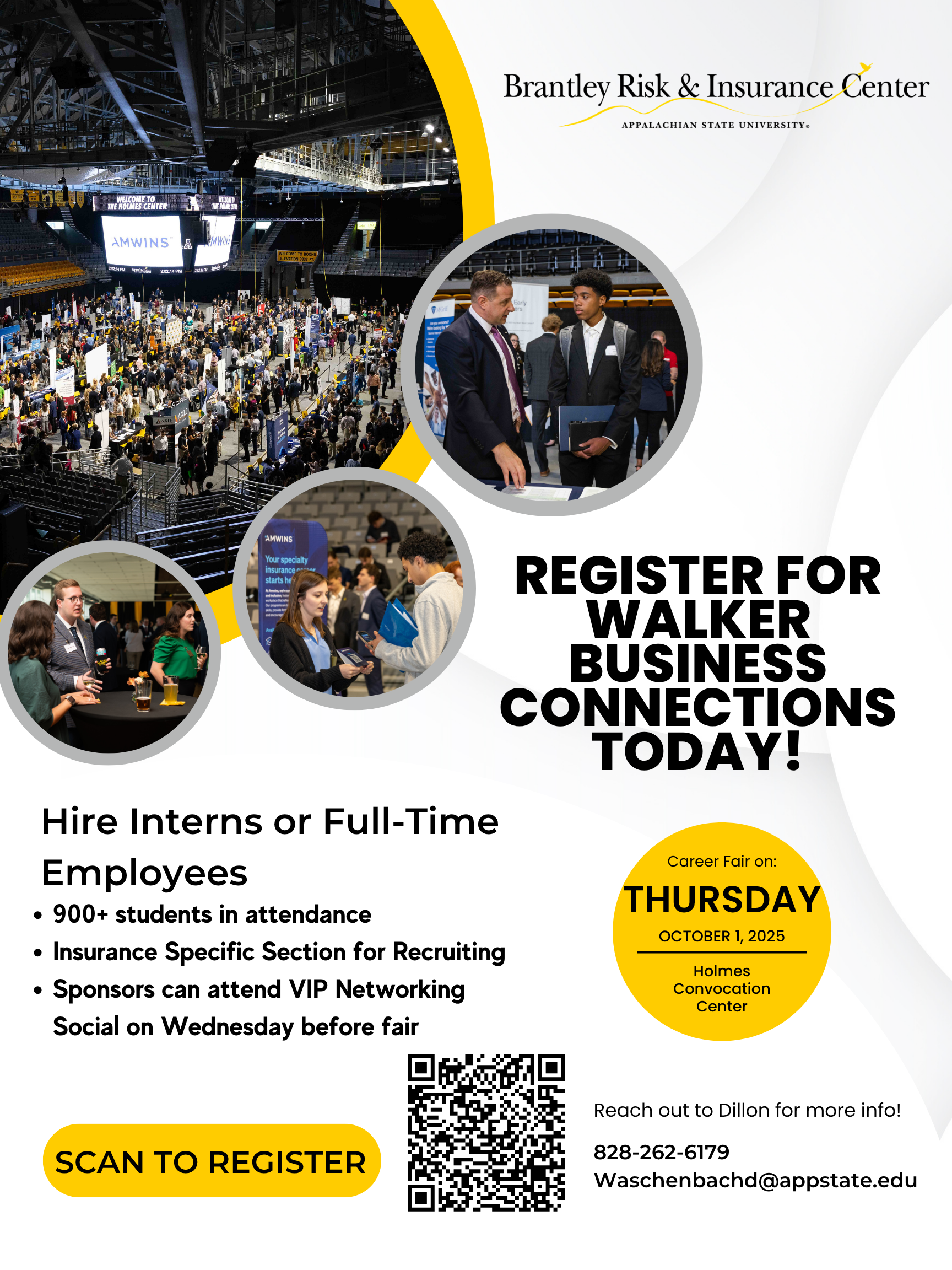Career Fair registration ad