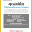 PriSim Agency Management Competition flyer