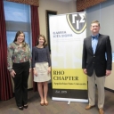 AppState students Peyton McAvoy, Shelby Weatherman and Mike Williams of NCAMIC