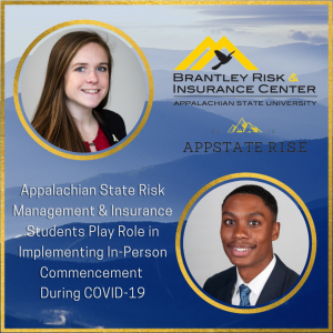 Appalachian State Risk Management & Insurance Students Play Role in Implementing In-Person Commencement During COVID-19