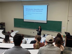 GIS Hosts Markel for GIS Speaker Series